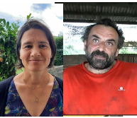 Jasmine Sadot et Frédéric Larragnaga